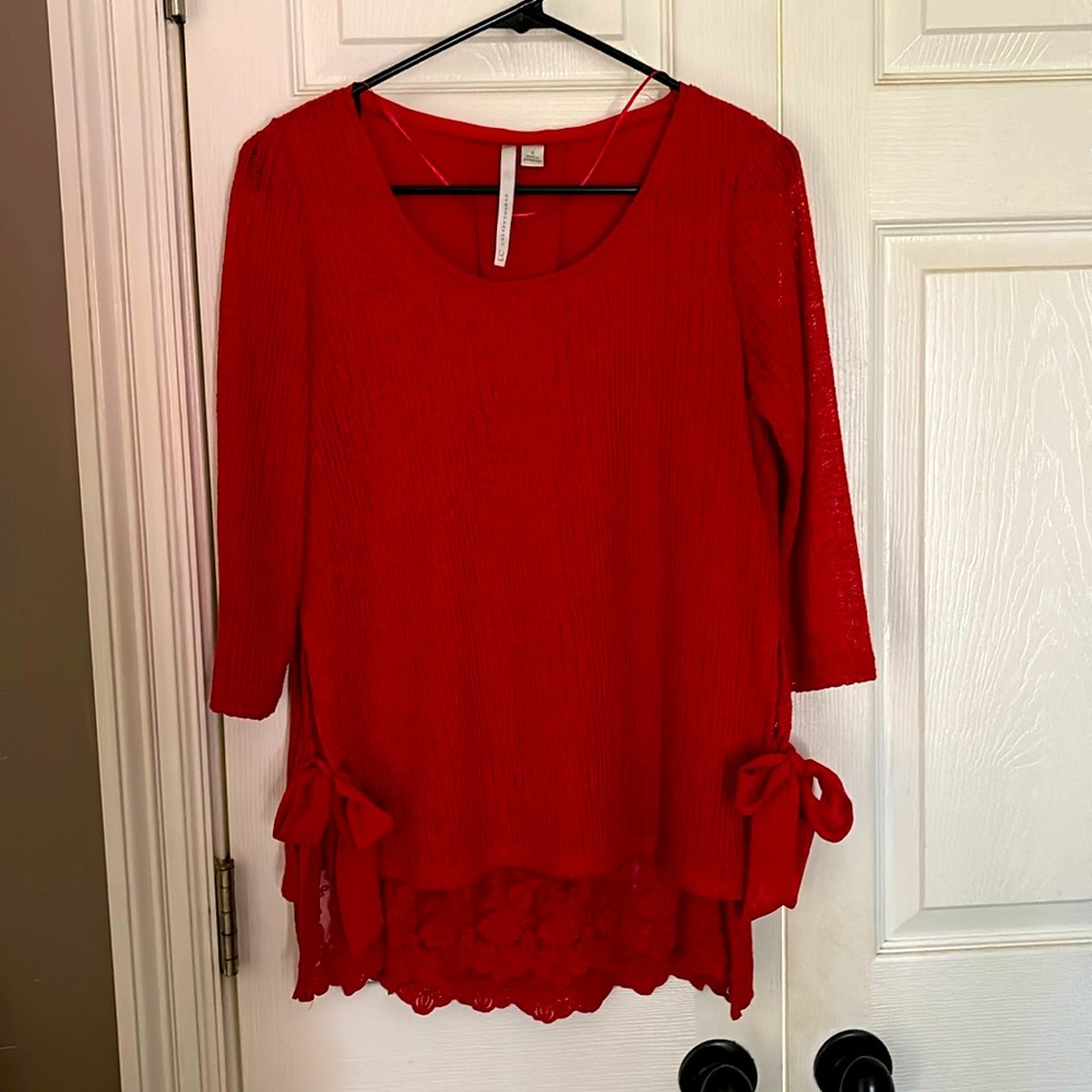 Lauren Conrad Red Sweater